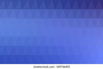 Light blue abstract polygonal template. Brand-new colored illustration in blurry style with gradient. The template can be used as a background for cell phones.