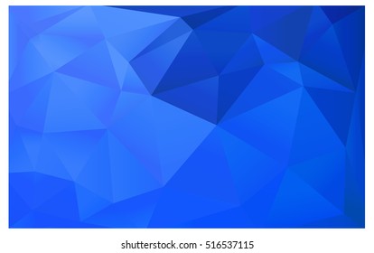 Light BLUE abstract textured polygonal background. Vector blurry triangle design. Pattern can be used for background.
