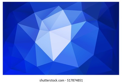 Light BLUE abstract textured polygonal background. Vector blurry triangle design. Pattern can be used for background.
