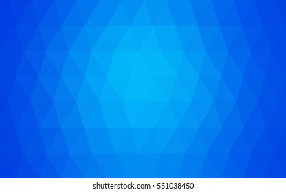 Light BLUE abstract textured polygonal background. Vector blurry triangle design. Pattern can be used for background.