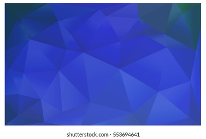 Light BLUE abstract textured polygonal background. Vector blurry triangle design. Pattern can be used for background.