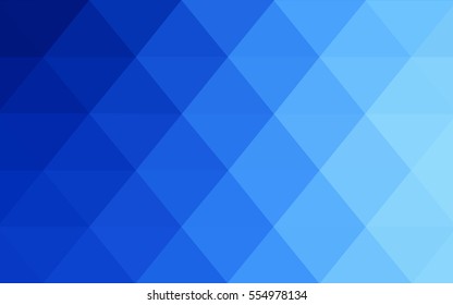 Light BLUE abstract textured polygonal background. Vector blurry triangle design. Pattern can be used for background.