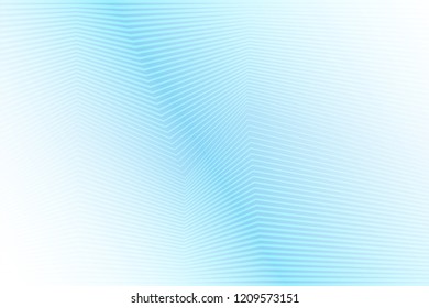 Light blue. Abstract trendy line geometric background template with blue line color.