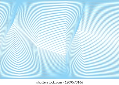 Light blue. Abstract trendy line geometric background template with blue line color.