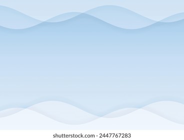 light blue abstract wave background