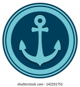 light blue anchor icon