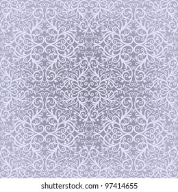 Light blue Arabic floral designs. Simples