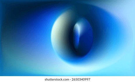 Light blue background. 3D soft gradient. Futuristic phone wallpaper design. Dynamic swirl vortex shapes composition. Minimal modern bg for poster, presentation, website. Vector illustration, Eps 10.