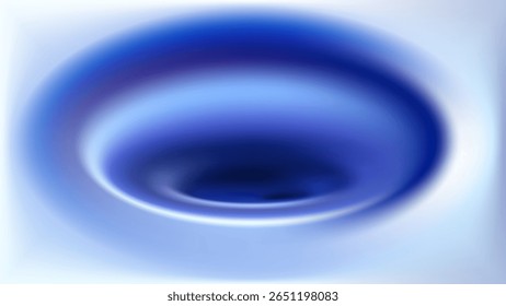 Light blue background. 3D soft gradient. Futuristic phone wallpaper design. Dynamic swirl vortex shapes composition. Minimal modern bg for poster, presentation, website. Vector illustration, Eps 10.