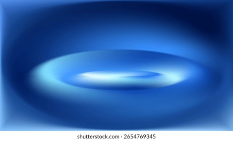 Fondo azul claro. Gradiente suave 3D. Diseño futurista del Fondo de pantalla del teléfono. Composición dinámica de Formas de vórtice de remolino. Bolso moderno mínimo para el cartel, la presentación, el Sitio web. Ilustración vectorial, Eps 10.