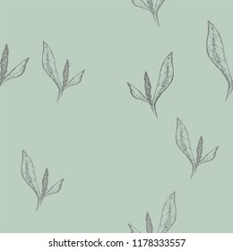 a light blue background color, a flower with a leaf in the spread throughout the canvas, a graphic, a pattern, suitable for decorating a birthday card, a child's room