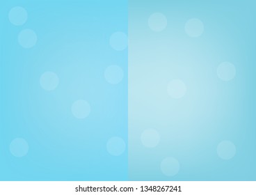 light blue background and glowing background and bokeh