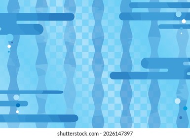 Ilustración del fondo azul claro del patrón de brillantez de la superficie de agua