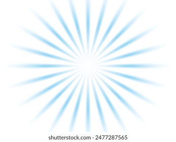 A light blue background with lines spreading out like fireworks