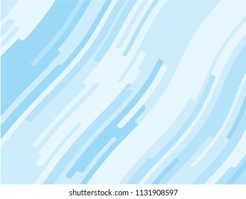 Light blue background with optical effect. Curved lines. Minimal design. Zigzag, wavy pattern. Vector illustration for posters, covers, wrappers, business cards. Textured surface Abstract waves