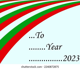 Light blue background and quadrilateral multicolored pattern.