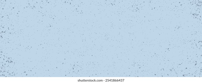 Um plano de fundo azul claro com textura manchada. O plano de fundo é azul e texturizado, criando um efeito de plano de fundo suave e artístico. Vetor de plano de fundo de textura granulada mínima