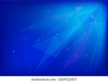 Light blue background in technological low poly style. Innovative technologies, Internet concept. Digital innovative business. Wireframe contemporary vector illustration