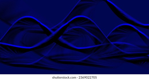 light blue background wave vector illustration.black blue vektor