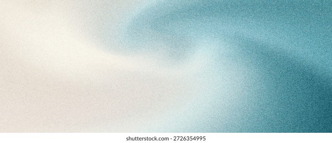 Hellblau beige körniger Hintergrund pastellfarben abstrakter Farbverlauf Poster Hintergrund Geräuschtextur Webpage Header Banner Design