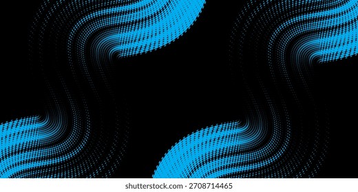 azul claro negro cepillo abrigo coche pegatina patrón Anuncio abstracto líneas deportivas azul claro negro combinación de color grunge cepillo patrón, Vector, Eps 10.