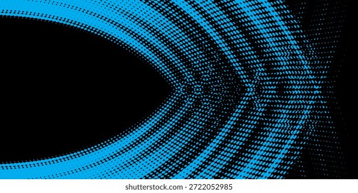 Patrón de etiqueta engomada del coche del abrigo del cepillo negro azul claro Anuncio abstracto Líneas deportivas Combinación de color negro azul claro Patrón de pincel grunge.