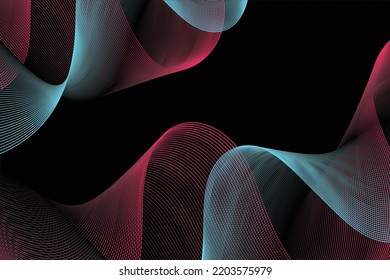 colores de lujo azul claro, negro y rosa para el fondo de fondo