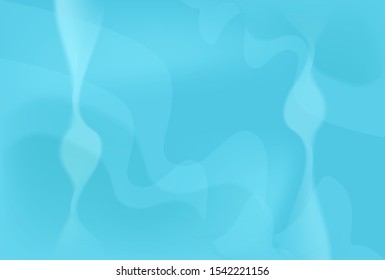 Light blue blurred background with geometric abstraction. Mesh.