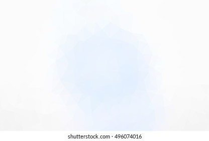 Light blue blurry triangle background. An elegant bright illustration with gradient. A completely new template for your business design.