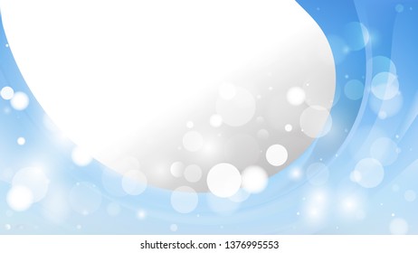 Light Blue Business Background Template Vector Illustration