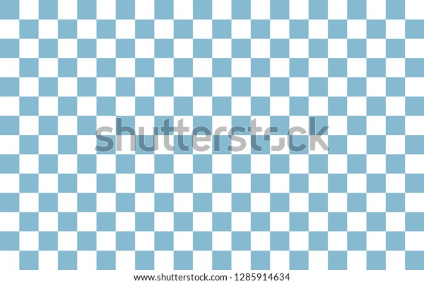 Light Blue Checkerboard Square Pattern 