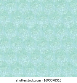 Light blue circle dot seamless pattern, perfect for fashion, home, stationary, kids. 