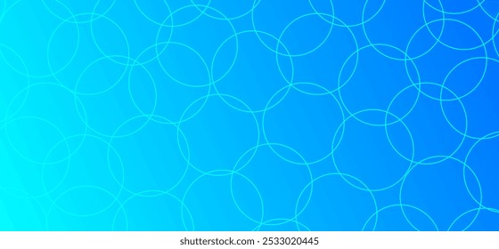 Light blue circle gradient color,abstract background vector illustration 