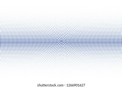 Light blue circles halftone style. Color geometric background. Vector illustration EPS 10.