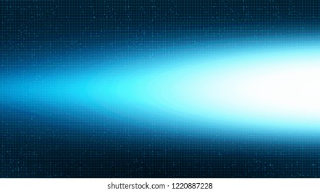 Light Blue Circuit Microchip Technology on Future Background,Hi-tech Digital and Communication Concept design,Free Space For text in put,Vector illustration.