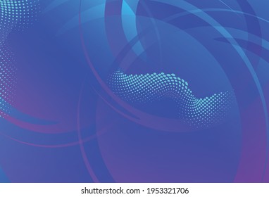 Fondo abstracto de color azul claro. Diseño gráfico ondulado con textura azul borrosa. Concepto de tecnología digital suave en estilo moderno. Vector de ilustración para banner, presentación y fondo de pantalla.