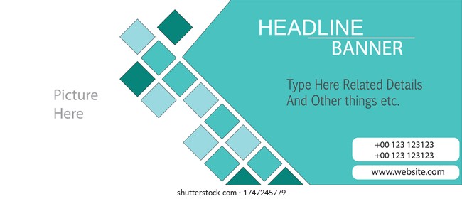 hellblaue Farbe Abstrakter Hintergrund für Webbannerdesign oder Headervorlagen