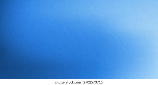 Light blue color gradiend abstract background with noise texture