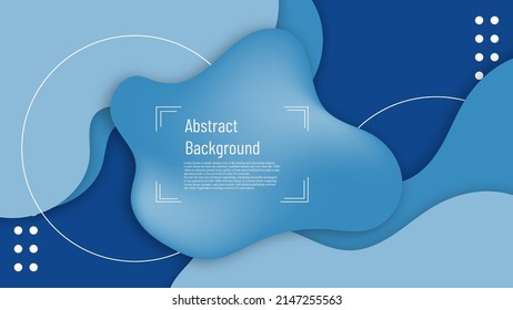 light blue color make curve shape overlap layout, minimal wallpaper, gradient fluid poster with white text
