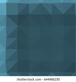 light blue color polygonal background consist of triangle. vector illustration