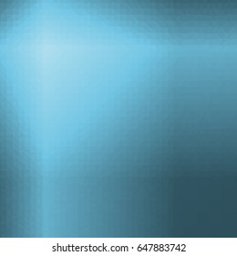 light blue color polygonal background consist of triangle. vector illustration