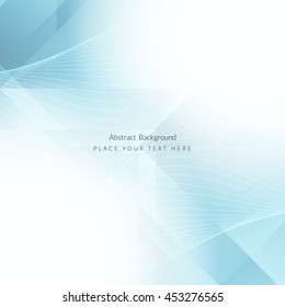 Light blue color polygonal shape background