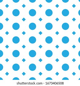 light blue color round patterns on a white background vector