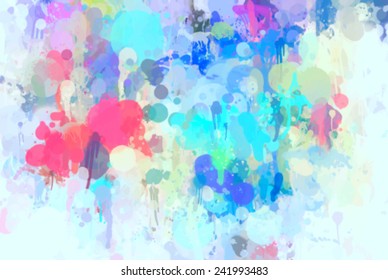 Light blue colorful background