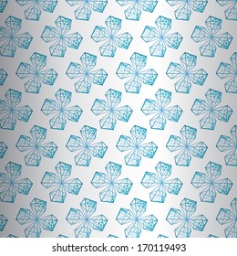 Light blue constructivic  geometric Patter