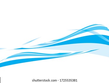 Imagen de fondo de curva azul clara