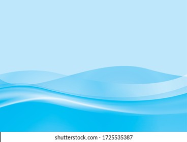 Light blue curve background image