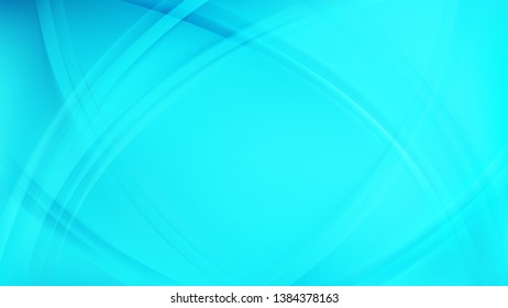 Light Blue Curved Background Vector Illustration