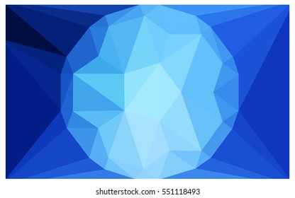 Light BLUE diamond Pattern. Geometric Gemstone sample. Repeating template with a gem in center. Jewelry gems texture for your design. Pattern can be used for background.