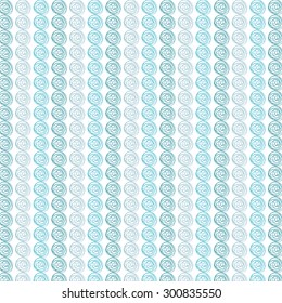 Light Blue Doodle Circles Background
